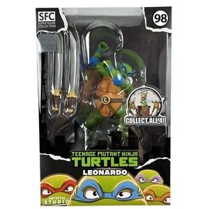TMNT Leonardo 8.2" SFC Figure ABYstyle Studio 2024 – Official PVC Statue NIB